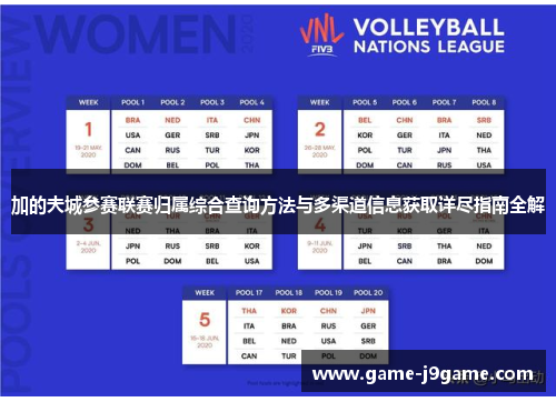 加的夫城参赛联赛归属综合查询方法与多渠道信息获取详尽指南全解